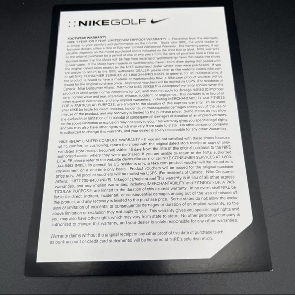 Nike Air Zoom Infinity Tour 2 Shield Black Golf Shoes, Size 10.5 Wide DO8999-060 - Picture 16 of 16